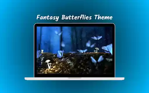 Fantasy Butterflies Theme  from Chrome web store to be run with OffiDocs Chromium online
