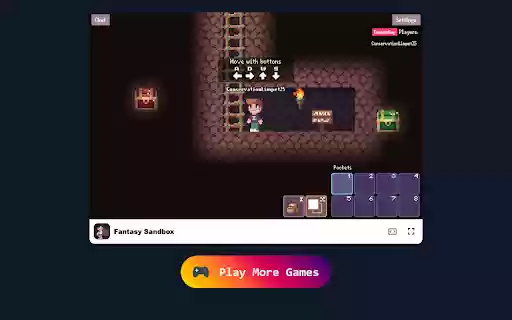 Fantasy Sandbox  from Chrome web store to be run with OffiDocs Chromium online
