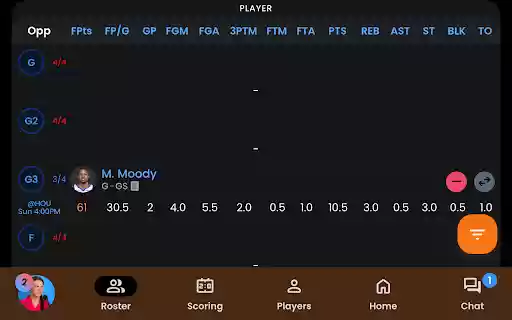 Fantrax Game Cap Tracker  from Chrome web store to be run with OffiDocs Chromium online