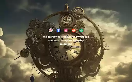 fashioned clockworks  from Chrome web store to be run with OffiDocs Chromium online