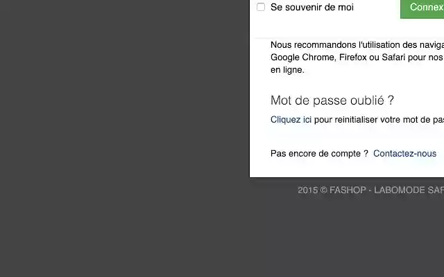 Fashop to Salesforce  from Chrome web store to be run with OffiDocs Chromium online
