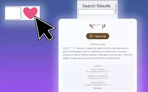 Fast Emote Search  from Chrome web store to be run with OffiDocs Chromium online