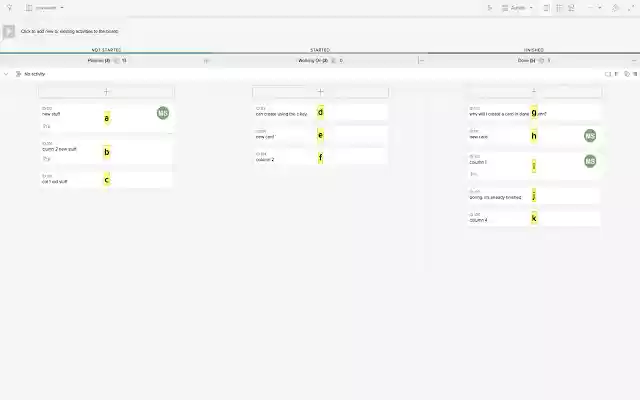 Faster cards in projectplace  from Chrome web store to be run with OffiDocs Chromium online