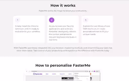 FasterMe from Chrome web store to be run with OffiDocs Chromium online FasterMe from Chrome web store to be run with OffiDocs Chromium online