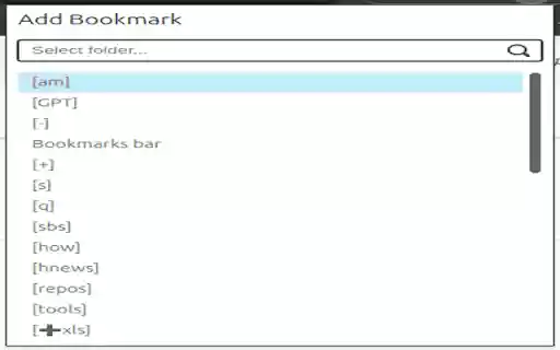 Faster Top Bookmark Add Bookmark faster  from Chrome web store to be run with OffiDocs Chromium online