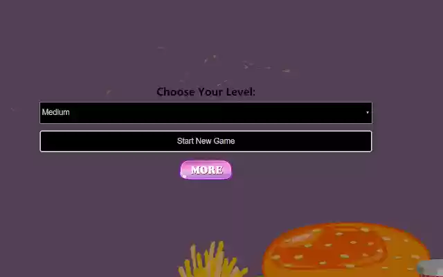 Fast Food Memory Challenge  from Chrome web store to be run with OffiDocs Chromium online