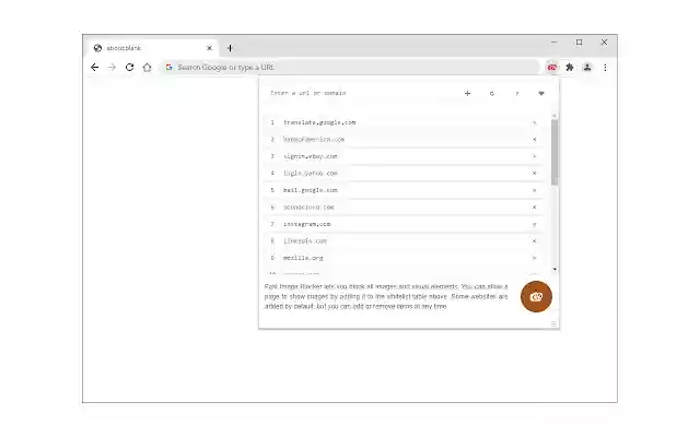 Fast Image Blocker from Chrome web store to be run with OffiDocs Chromium online Fast Image Blocker from Chrome web store to be run with OffiDocs Chromium online