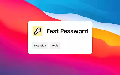 Fast Password  from Chrome web store to be run with OffiDocs Chromium online
