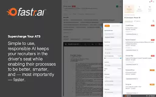 Fastr.ai: Supercharge Your ATS with AI Powered Recruiting from Chrome web store to be run with OffiDocs Chromium online Fastr.ai: Supercharge Your ATS with AI Powered Recruiting from Chrome web store to be run with OffiDocs Chromium online