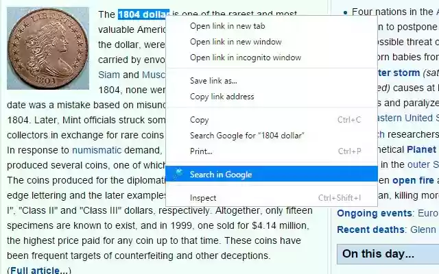 Fast Search  from Chrome web store to be run with OffiDocs Chromium online