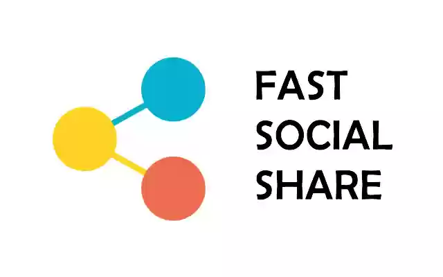 Fast Social Share  from Chrome web store to be run with OffiDocs Chromium online