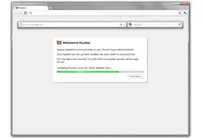 Fauxbar  from Chrome web store to be run with OffiDocs Chromium online