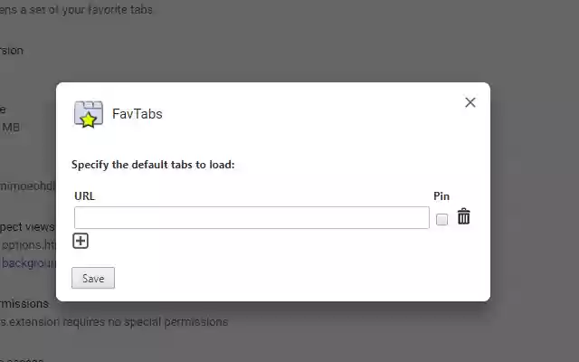 FavTabs from Chrome web store to be run with OffiDocs Chromium online FavTabs from Chrome web store to be run with OffiDocs Chromium online