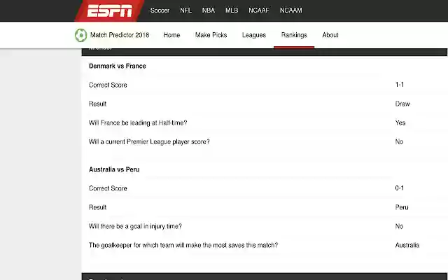 Les choix de l'équipe FC Match Predictor de la boutique en ligne Chrome seront exécutés avec OffiDocs Chromium en ligne