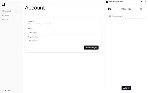 Feasibility Helper  from Chrome web store to be run with OffiDocs Chromium online