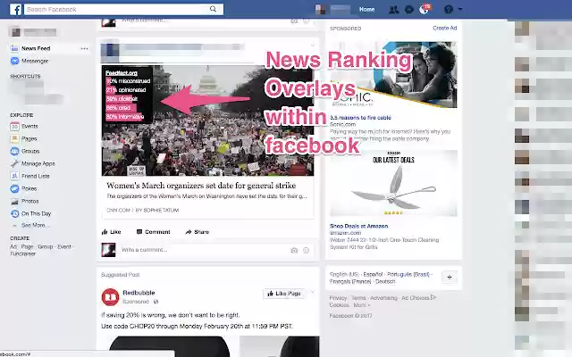 Feedfact.org Chrome Extension  from Chrome web store to be run with OffiDocs Chromium online