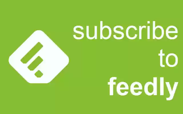 Feedly Subscribe Button  from Chrome web store to be run with OffiDocs Chromium online