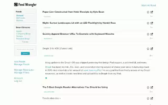 Feed Rango for Feed Wrangler from Chrome web store to be run with OffiDocs Chromium online Feed Rango for Feed Wrangler from Chrome web store to be run with OffiDocs Chromium online