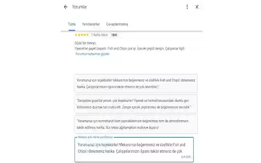 Feedup AI Review Responder  from Chrome web store to be run with OffiDocs Chromium online