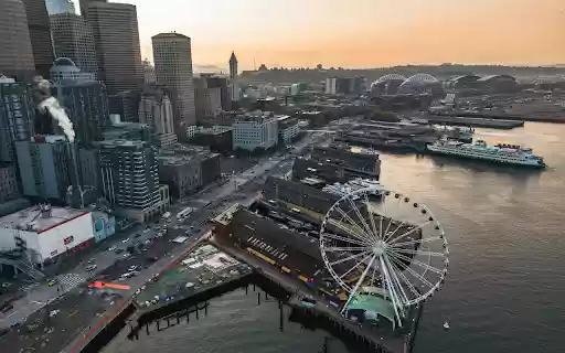 Ferris Wheel in Seattle  from Chrome web store to be run with OffiDocs Chromium online