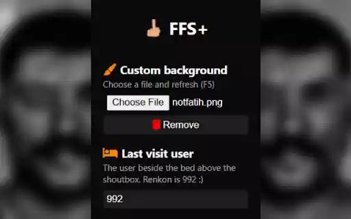 FFS+  from Chrome web store to be run with OffiDocs Chromium online