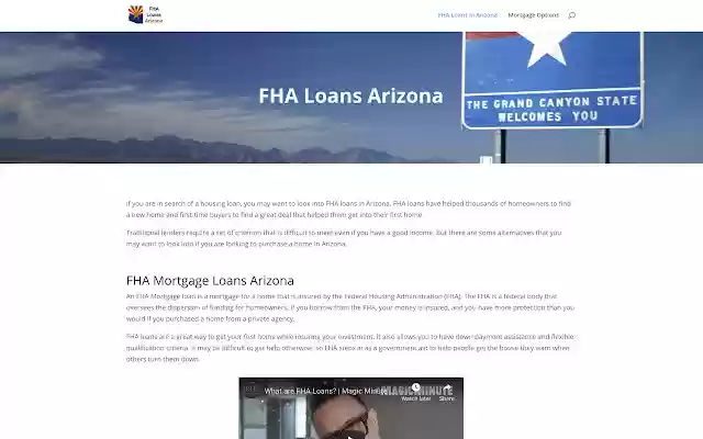 FHA Mortgage Arizona from Chrome web store to be run with OffiDocs Chromium online FHA Mortgage Arizona from Chrome web store to be run with OffiDocs Chromium online