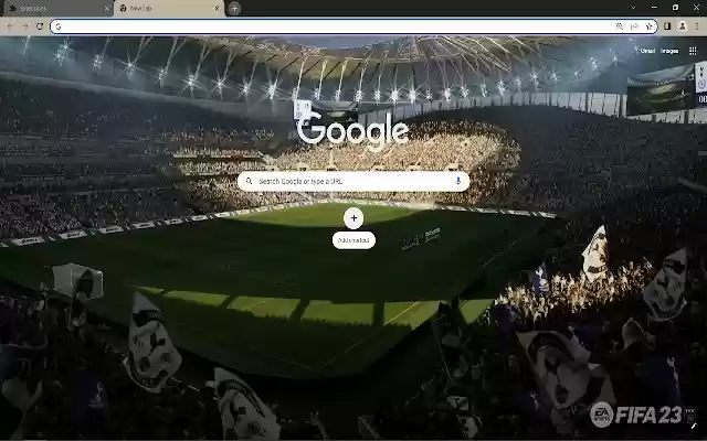 FIFA 23 Browser Theme  from Chrome web store to be run with OffiDocs Chromium online