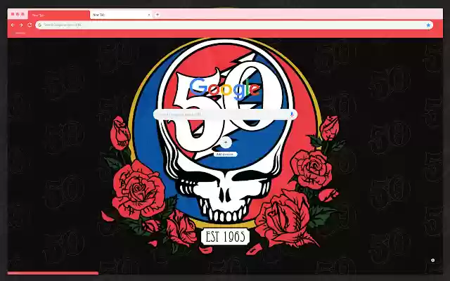 Fifty roses  from Chrome web store to be run with OffiDocs Chromium online