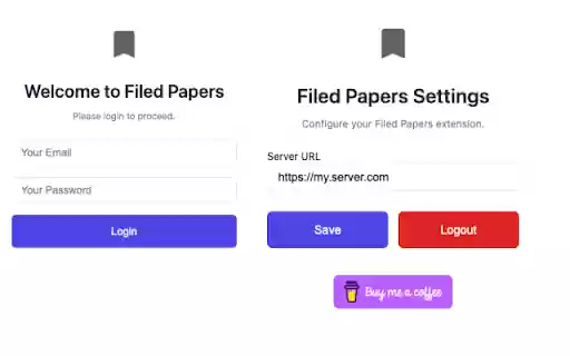 Filed Papers  from Chrome web store to be run with OffiDocs Chromium online