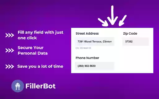 FillerBot – Instantly Fill Any Form with a Single Click! from Chrome web store to be run with OffiDocs Chromium online FillerBot – Instantly Fill Any Form with a Single Click! from Chrome web store to be run with OffiDocs Chromium online