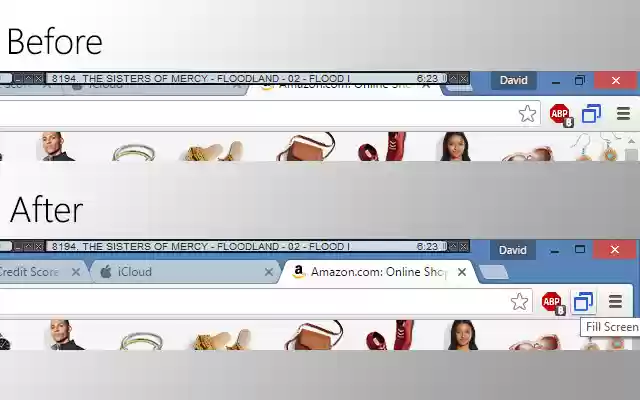 Fill Screen  from Chrome web store to be run with OffiDocs Chromium online