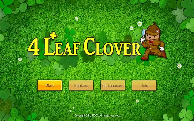 Find 4 Leaf Clover  from Chrome web store to be run with OffiDocs Chromium online