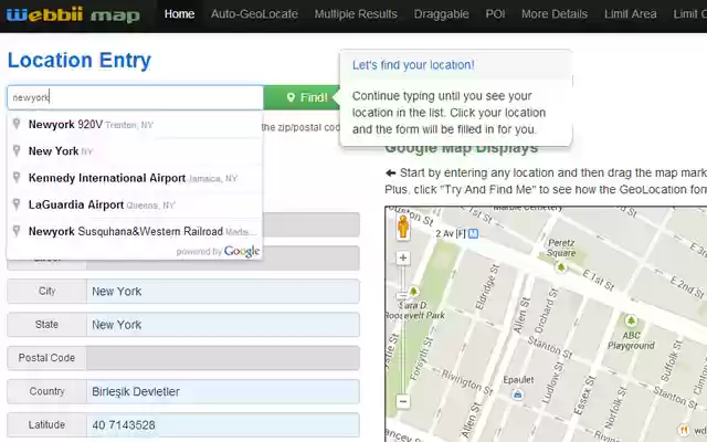 Find address  from Chrome web store to be run with OffiDocs Chromium online