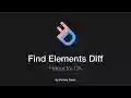Find elements diff  from Chrome web store to be run with OffiDocs Chromium online
