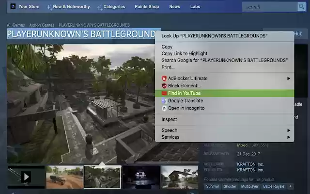 Find on YouTube (Context Menu) from Chrome web store to be run with OffiDocs Chromium online Find on YouTube (Context Menu) from Chrome web store to be run with OffiDocs Chromium online
