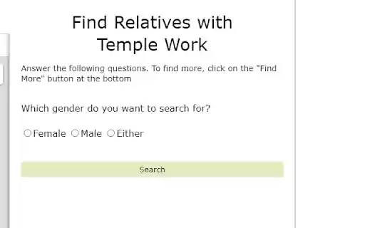 Find Temple Ordinances  from Chrome web store to be run with OffiDocs Chromium online