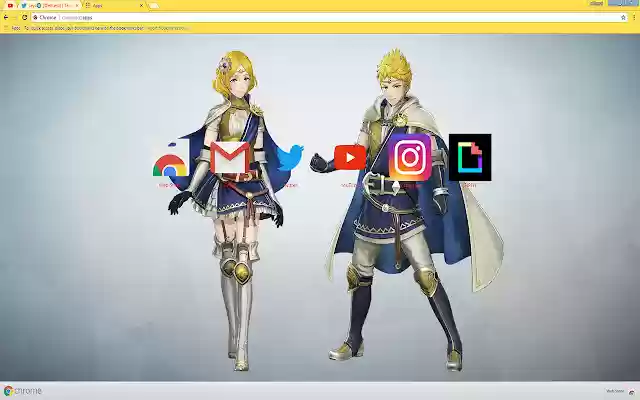Fire Emblem Warriors 1920X1080 THEME  from Chrome web store to be run with OffiDocs Chromium online