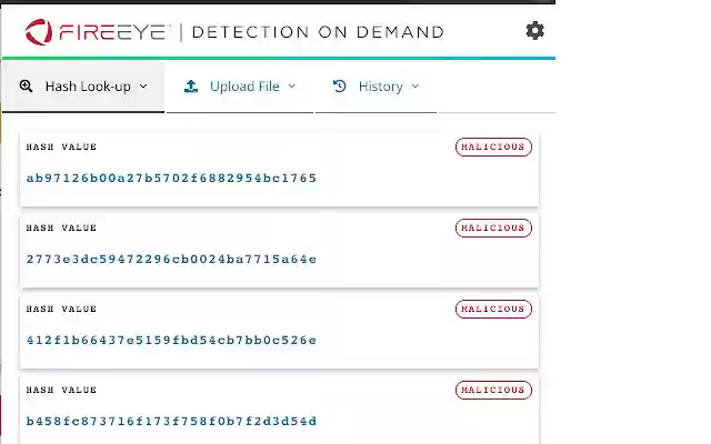 FireEye Detection On Demand  from Chrome web store to be run with OffiDocs Chromium online