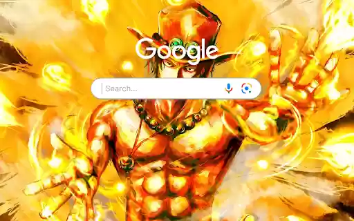 Fire Fist Ace One Piece Anime Theme  from Chrome web store to be run with OffiDocs Chromium online