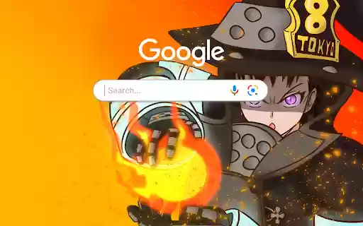 Fire Force Maki Oze 8K Wallpaper Anime Theme  from Chrome web store to be run with OffiDocs Chromium online