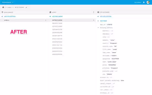 Firestore Full Screen Plugin  from Chrome web store to be run with OffiDocs Chromium online