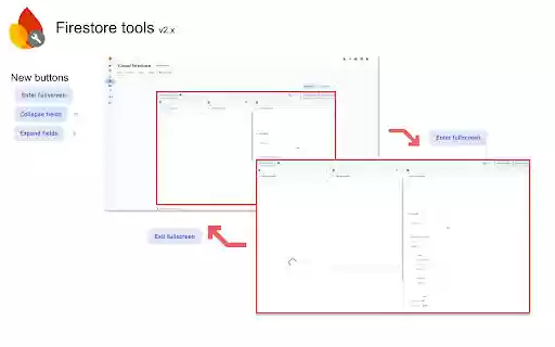 Firestore Tools: fullscreen browser, collapse fields from Chrome web store to be run with OffiDocs Chromium online Firestore Tools: fullscreen browser, collapse fields from Chrome web store to be run with OffiDocs Chromium online