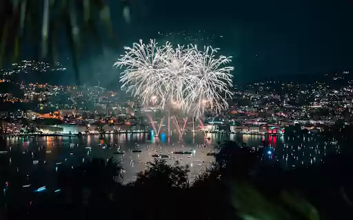 Fireworks Over the City Bay  from Chrome web store to be run with OffiDocs Chromium online