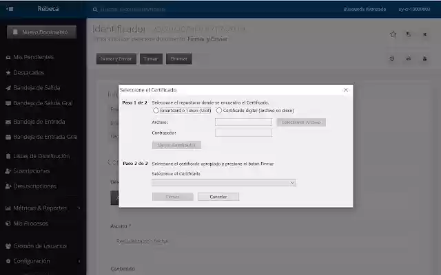 Firma Notificaciones Electrónicas  from Chrome web store to be run with OffiDocs Chromium online