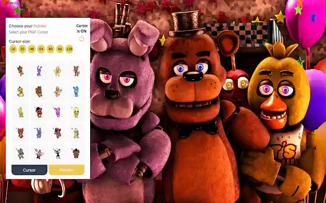 Five Nights at Freddys Cursor from Chrome web store to be run with OffiDocs Chromium online Five Nights at Freddys Cursor from Chrome web store to be run with OffiDocs Chromium online