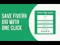 Fiverr Gig Saver  from Chrome web store to be run with OffiDocs Chromium online