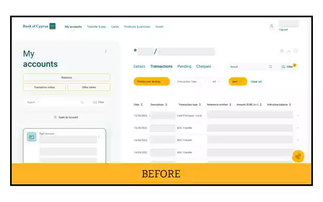 fix BOC UI  from Chrome web store to be run with OffiDocs Chromium online