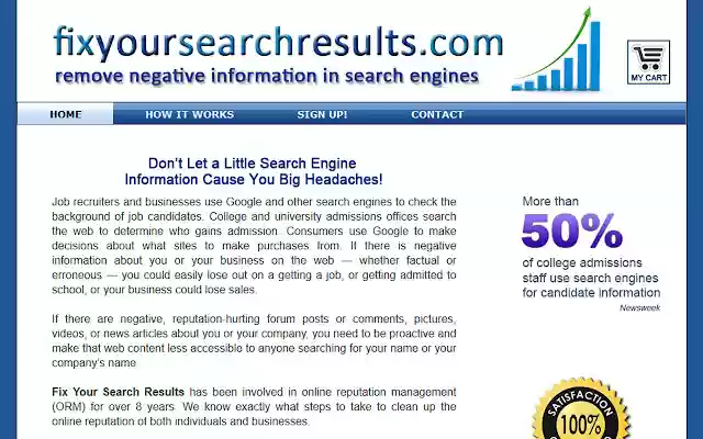 Fix Your Search Results ORM  from Chrome web store to be run with OffiDocs Chromium online
