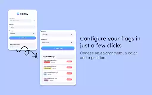 Flaggy Environment indicator  from Chrome web store to be run with OffiDocs Chromium online