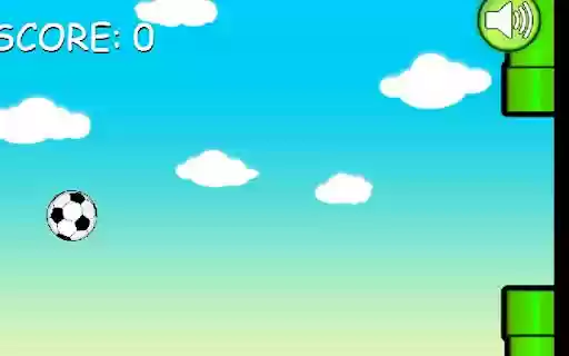 Flappy Ball  from Chrome web store to be run with OffiDocs Chromium online